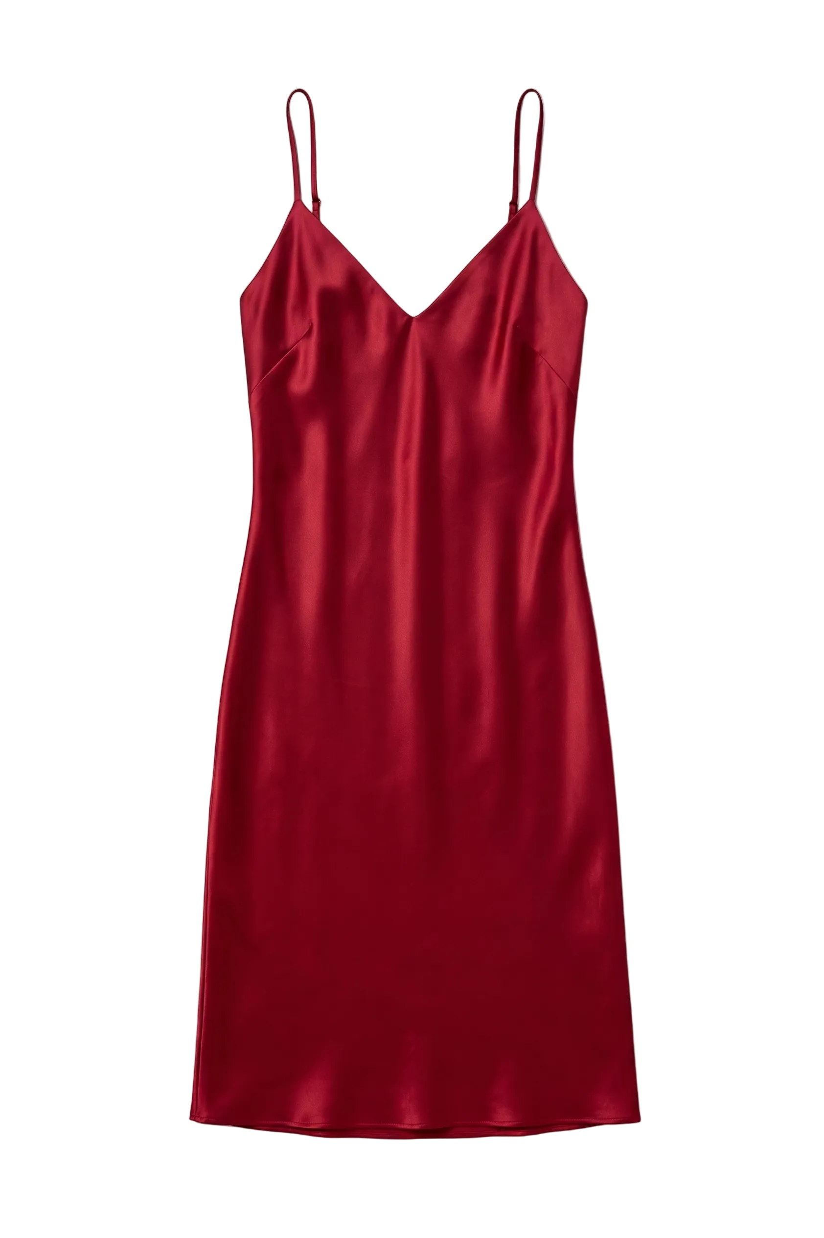 Silk Slip Dress in Red by Calle Evans Trunkshow - Idlewild
