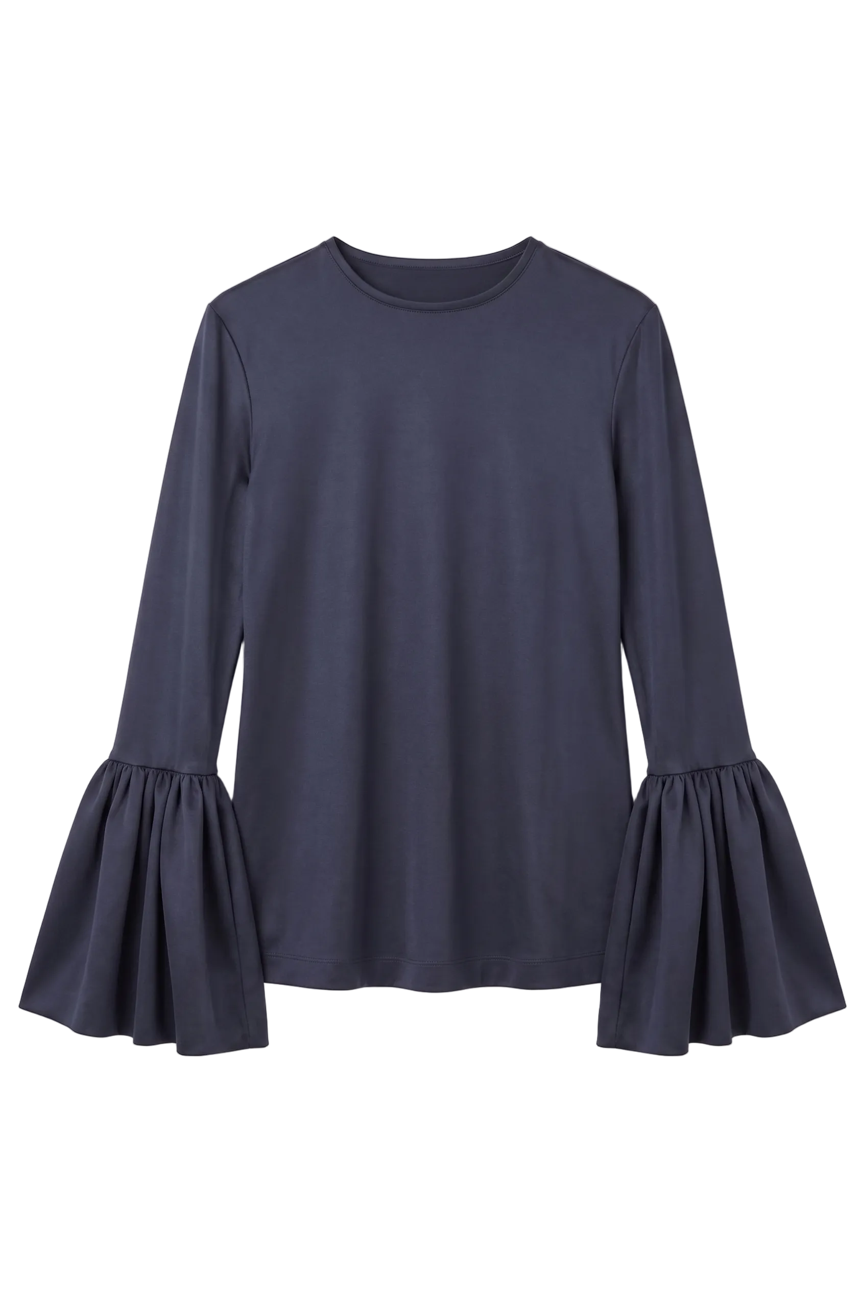 Silk Jersey Top in Night by Calle Evans