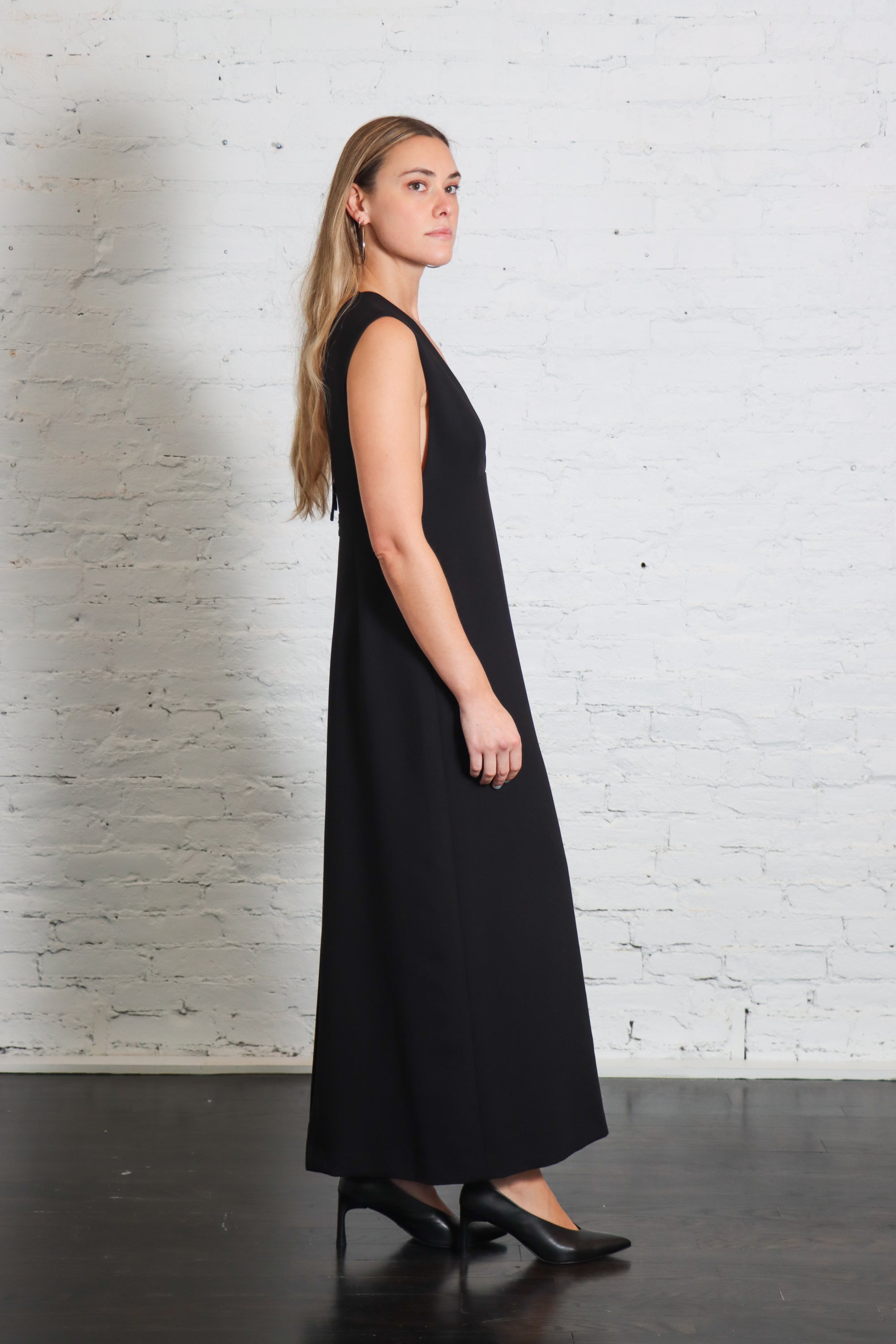 Genteel Dress in Black by Rachel Comey-Dresses-Rachel Comey-Idlewild