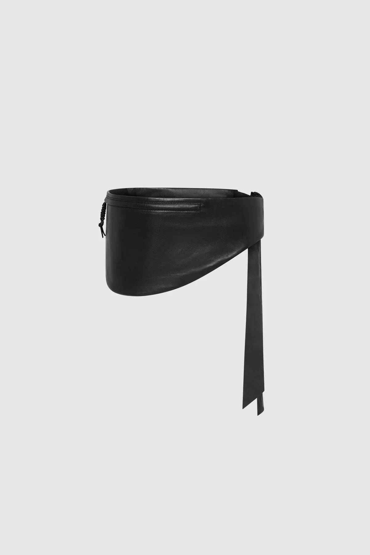 Soft Belt Bag in Black by St. Agni