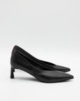 Gil Kitten Heel in Baron Nero by Halmanera-Halmanera-Idlewild-Cincinnati