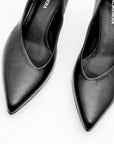 Gil Kitten Heel in Baron Nero by Halmanera-Halmanera-Idlewild-Cincinnati