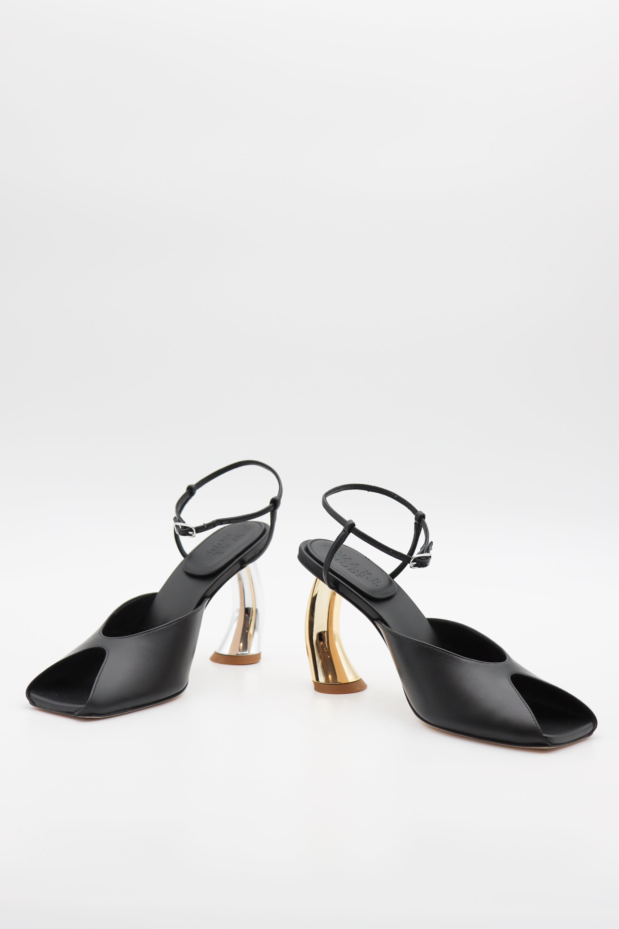 Giustine Heels in Black by A.W.A.K.E. Mode-Shoes-A.W.A.K.E. Mode-Idlewild