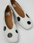 Gobi Houston Flat in White by Camper-Shoes-Camper-Idlewild