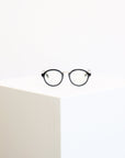 Gramophone Readers in Gloss Black by Caddis-Caddis Eyewear-Idlewild