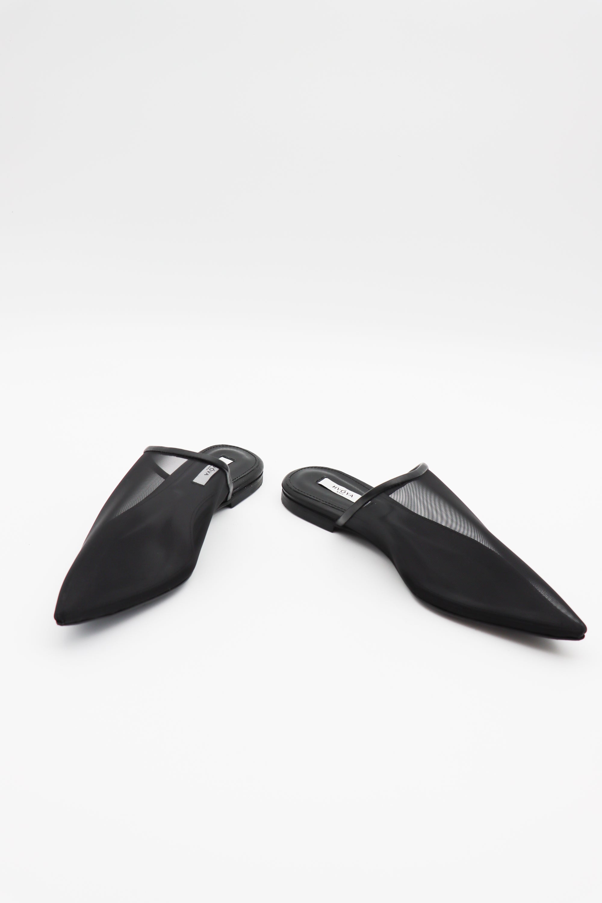 Grid Mules in Black by HVÓYA-Shoes-HVÓYA-Idlewild