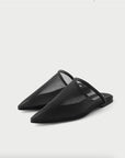 Grid Mules in Black by HVÓYA-Shoes-HVÓYA-Idlewild