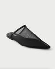 Grid Mules in Black by HVÓYA-Shoes-HVÓYA-Idlewild
