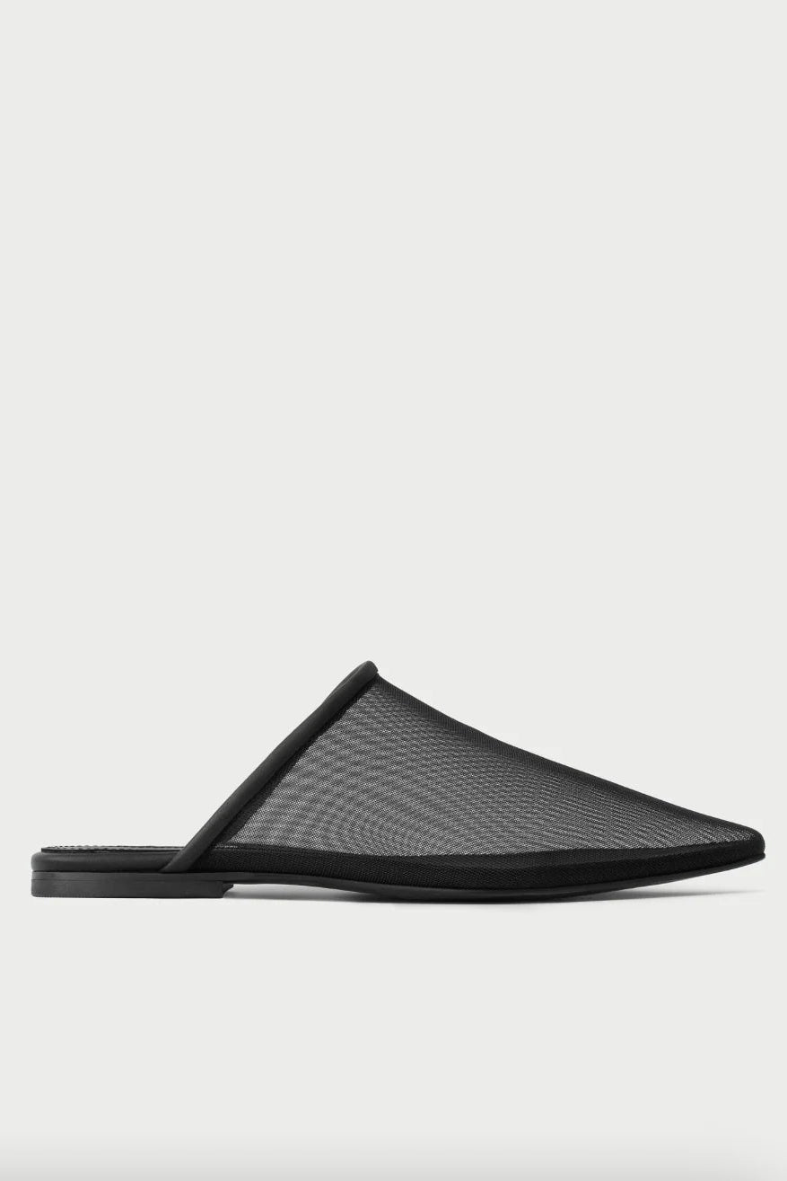 Grid Mules in Black by HVÓYA-Shoes-HVÓYA-Idlewild