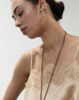 Half Hoop Earring in Silver by Alysi-Alysi-Idlewild-Cincinnati