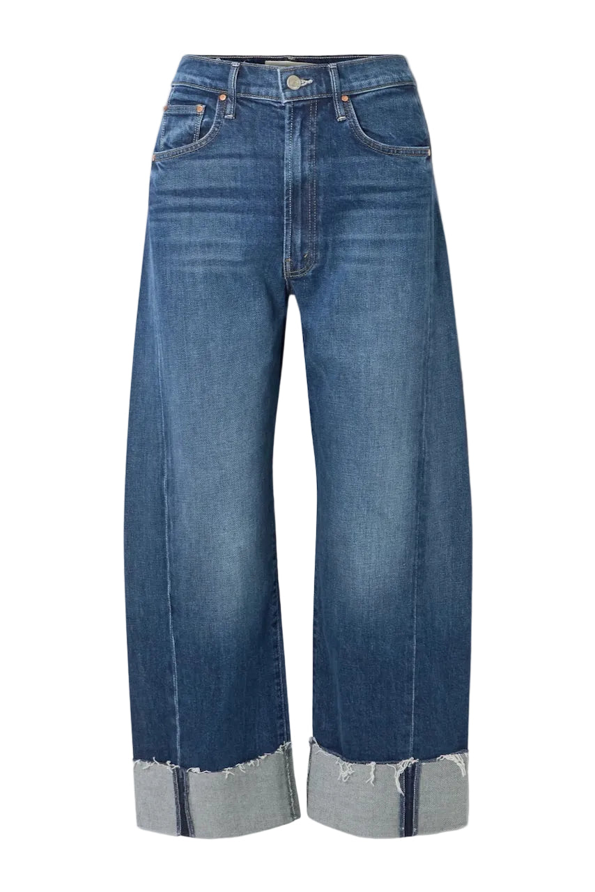 Half Pipe Ankle Cuff Fray in Perfectly Imperfect by Mother-Bottoms-Mother-Idlewild