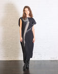 Hands of Lover Pleats Dress in Black-Hued by Issey Miyake-Issey Miyake-Idlewild-Cincinnati