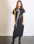 Hands of Lover Pleats Dress in Black-Hued by Issey Miyake-Issey Miyake-Idlewild-Cincinnati