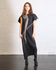 Hands of Lover Pleats Dress in Black-Hued by Issey Miyake-Issey Miyake-Idlewild-Cincinnati