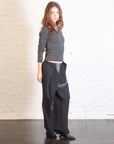 Hands of Lover Pleats Pants in Black-Hued by Issey Miyake-Issey Miyake-Idlewild-Cincinnati