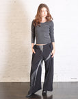 Hands of Lover Pleats Pants in Black-Hued by Issey Miyake-Issey Miyake-Idlewild-Cincinnati