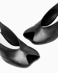 Heeled Sandal in Black by MM6 Maison Margiela-Shoes-MM6-Idlewild