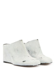 Heeled Slipper Wedge in White by MM6 Maison Margiela-MM6-Idlewild