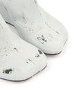 Heeled Slipper Wedge in White by MM6 Maison Margiela-MM6-Idlewild
