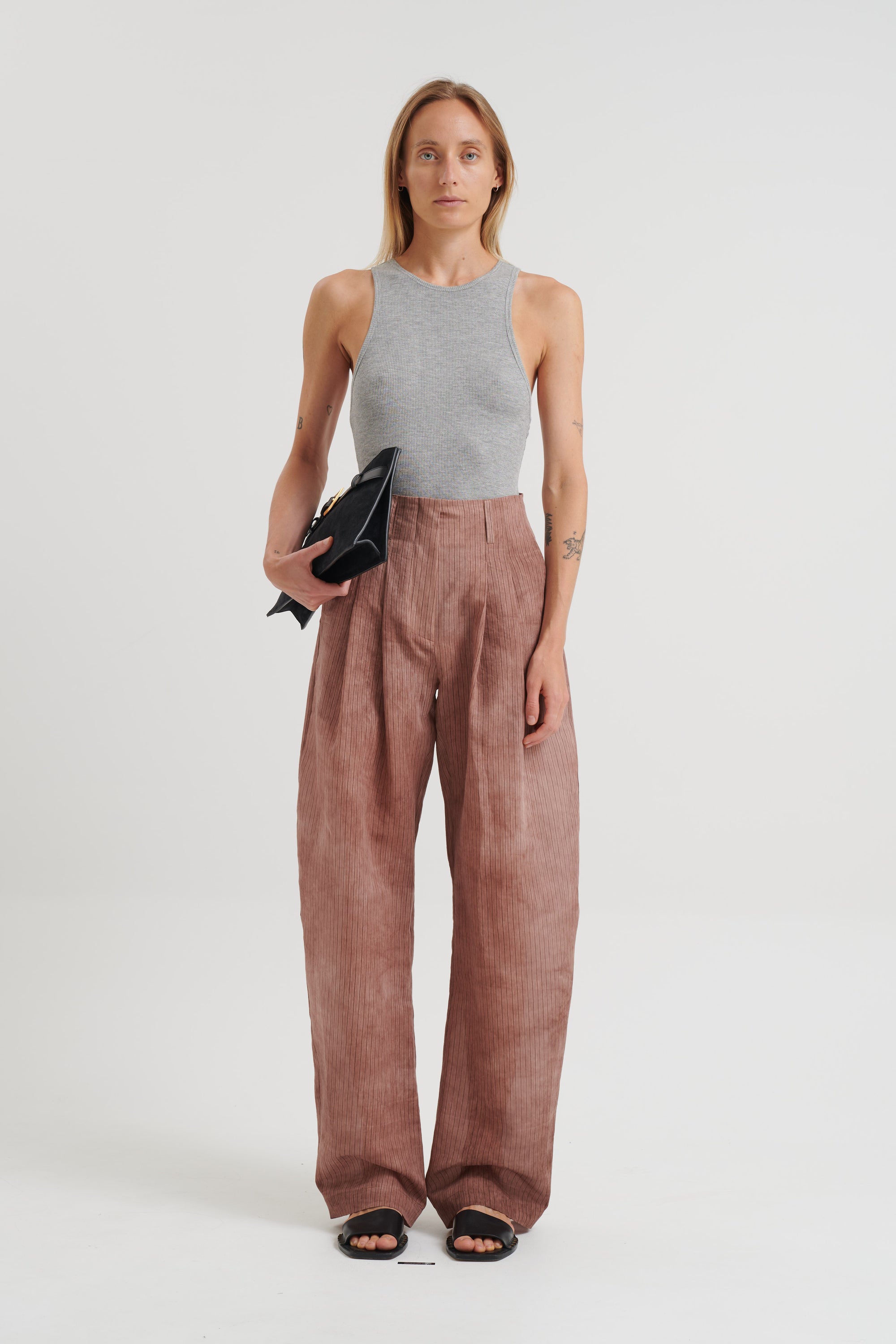 Hettie Pant in Terracotta by Nanushka-NANUSHKA-Idlewild-Cincinnati
