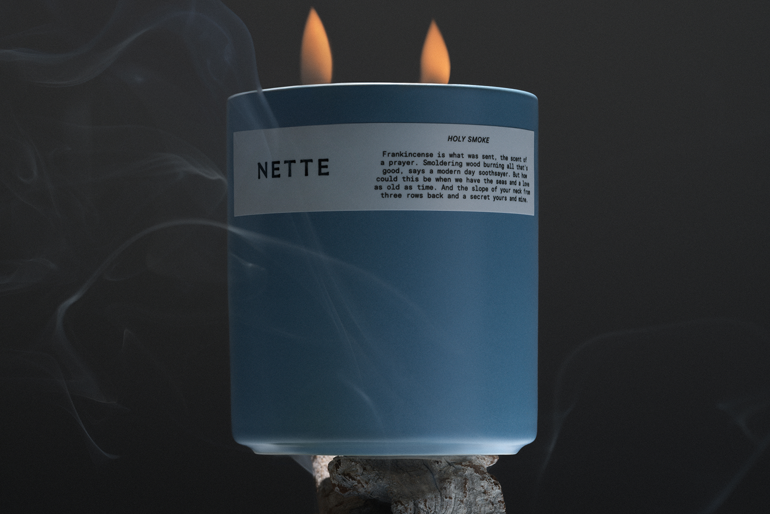 Holy Smoke Scented Candle by Nette-Nette-Idlewild