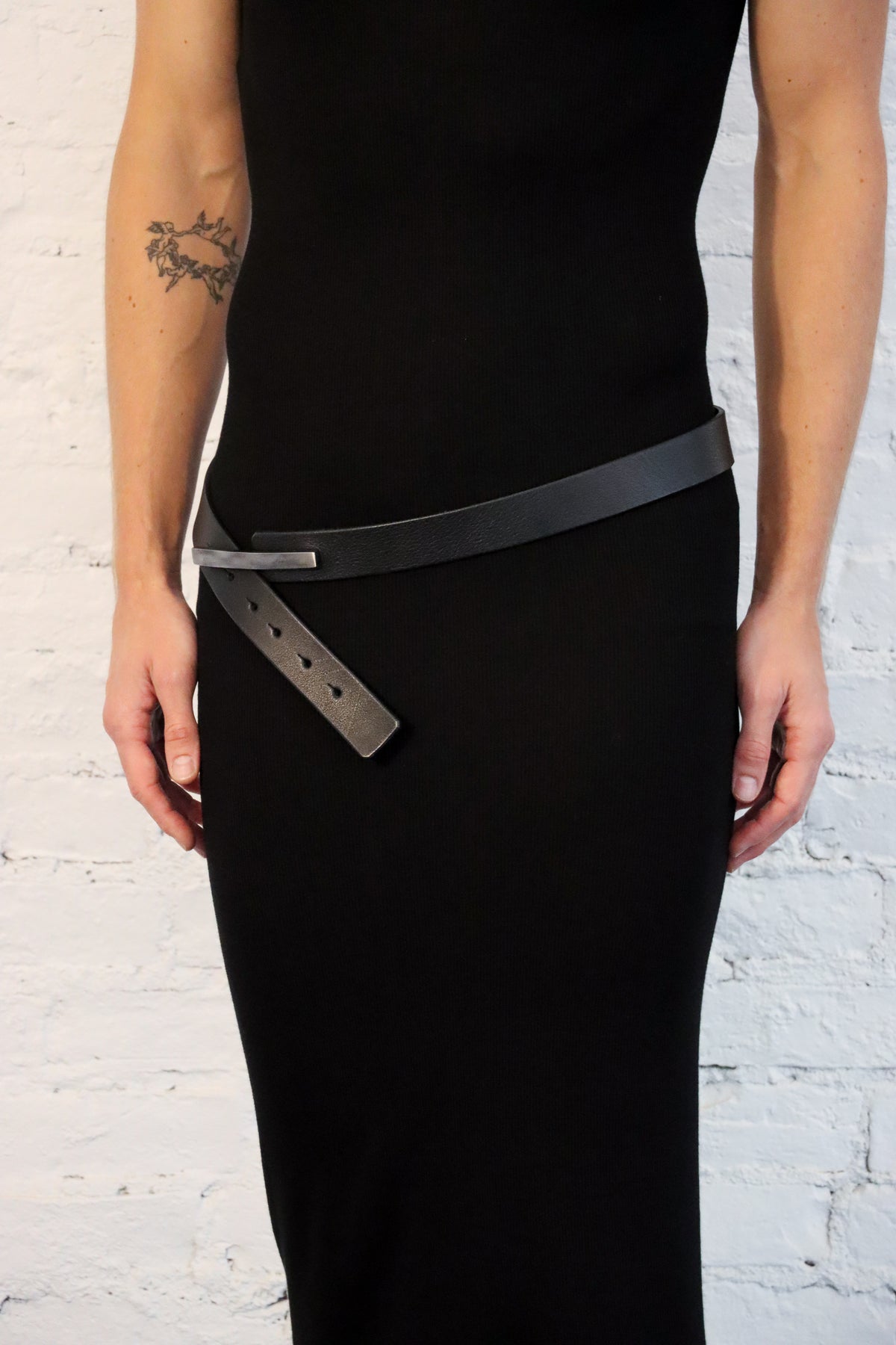 Horizontal Belt in Black/Silver by Johnny Farah-Johnny Farah-Idlewild-Cincinnati