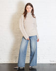 Bottle Turtleneck in Pebble by Lauren Manoogian