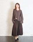 V-Neck Pullover in Moro by Serien°umerica