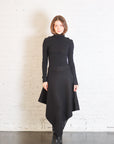 Manta Skirt in Black by Lauren Manoogian