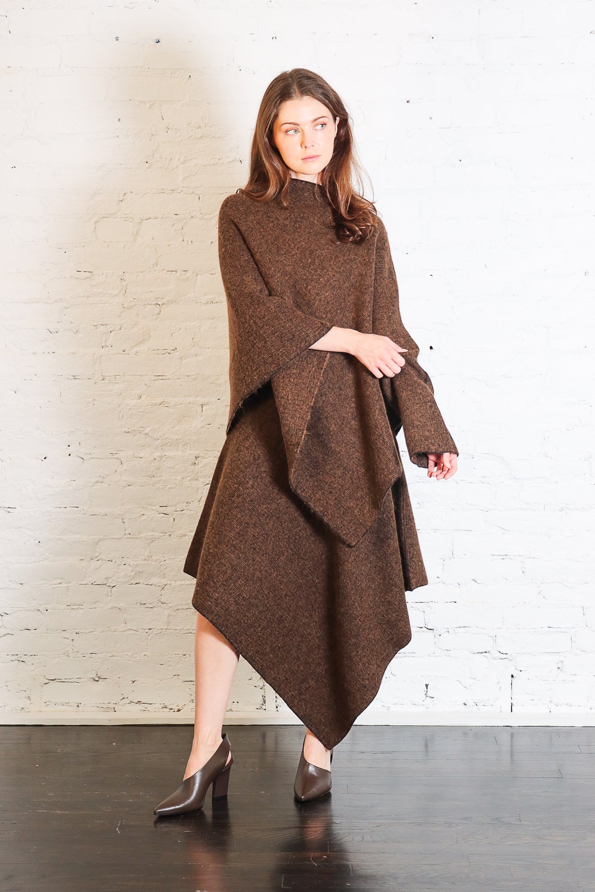 Manta Pullover in Rust Marl by Lauren Manoogian