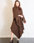 Manta Pullover in Rust Marl by Lauren Manoogian