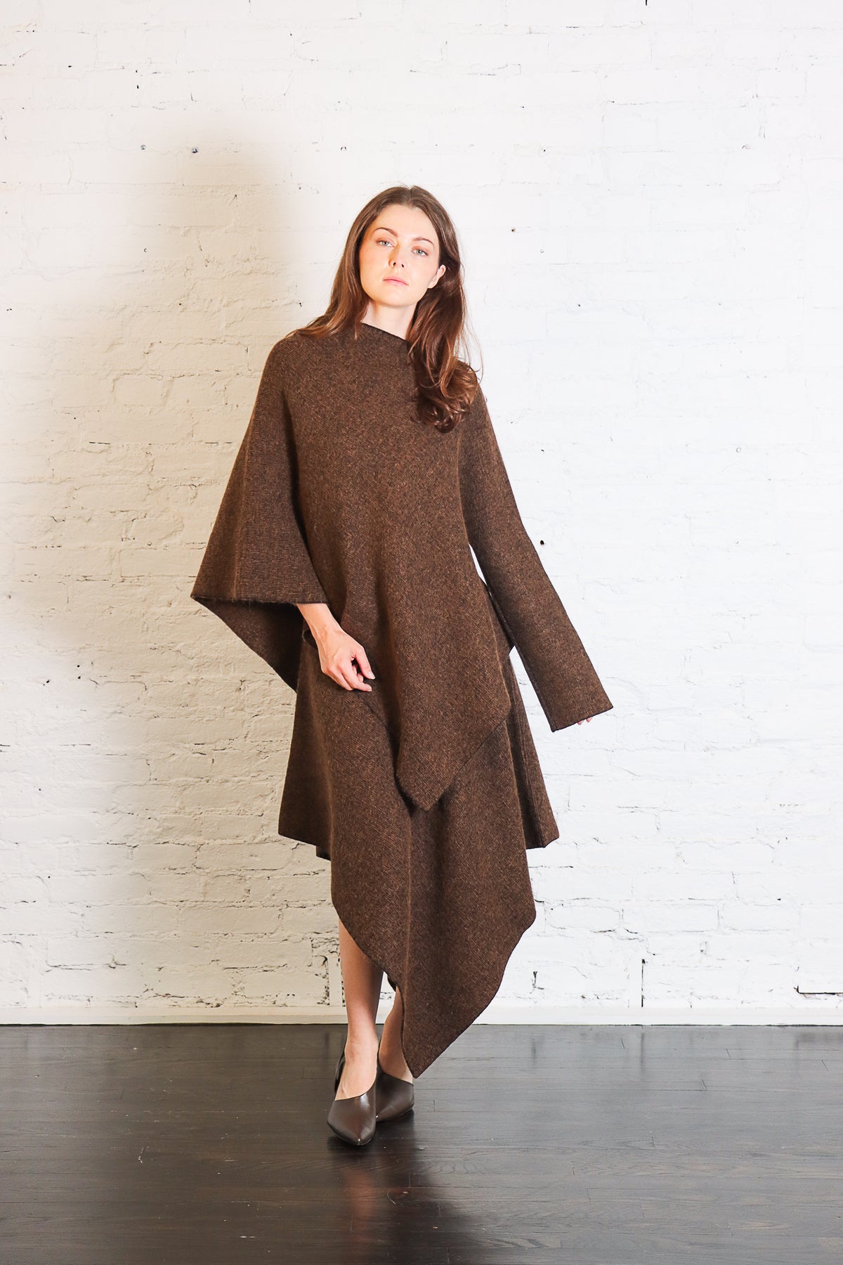 Manta Pullover in Rust Marl by Lauren Manoogian