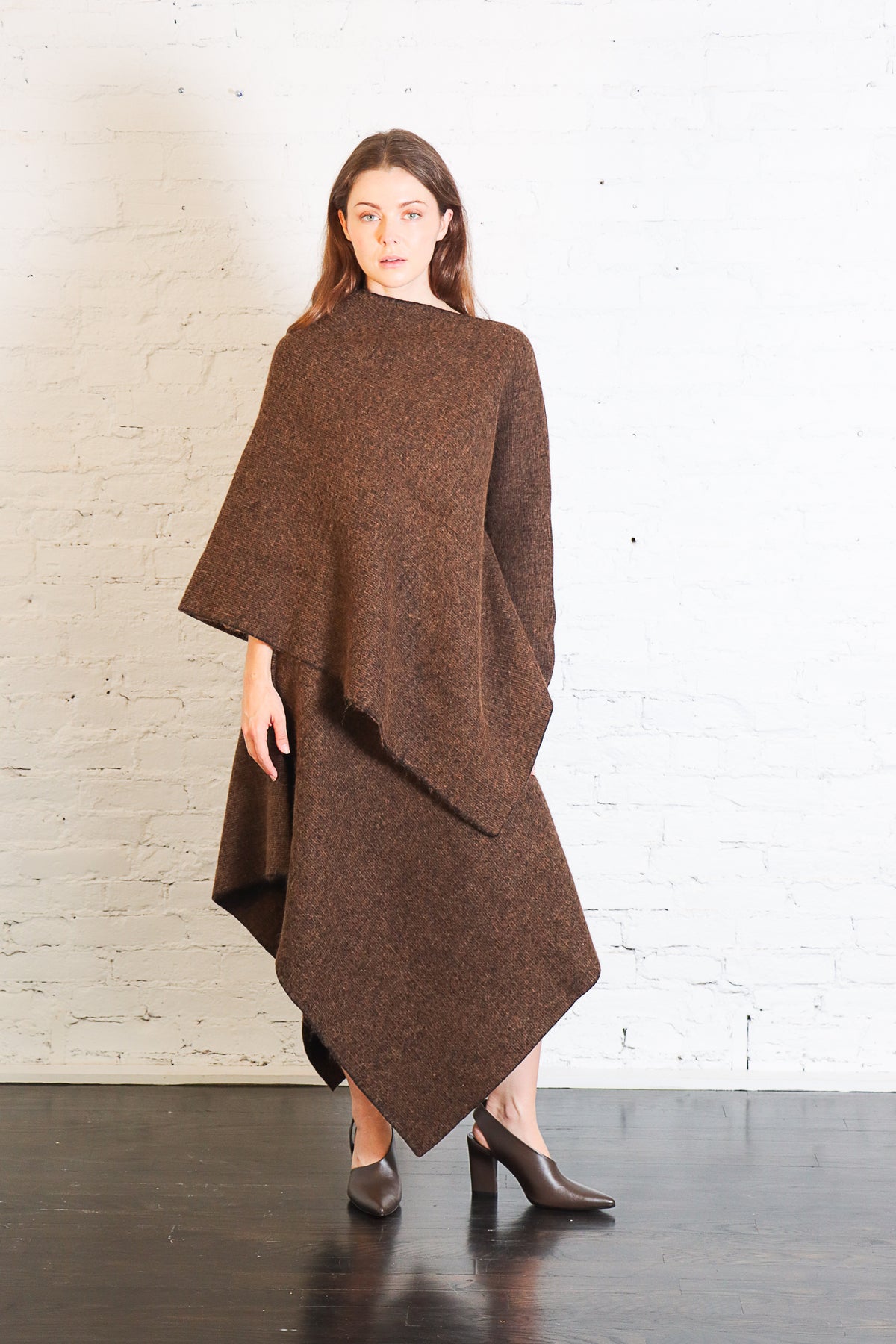 Manta Pullover in Rust Marl by Lauren Manoogian