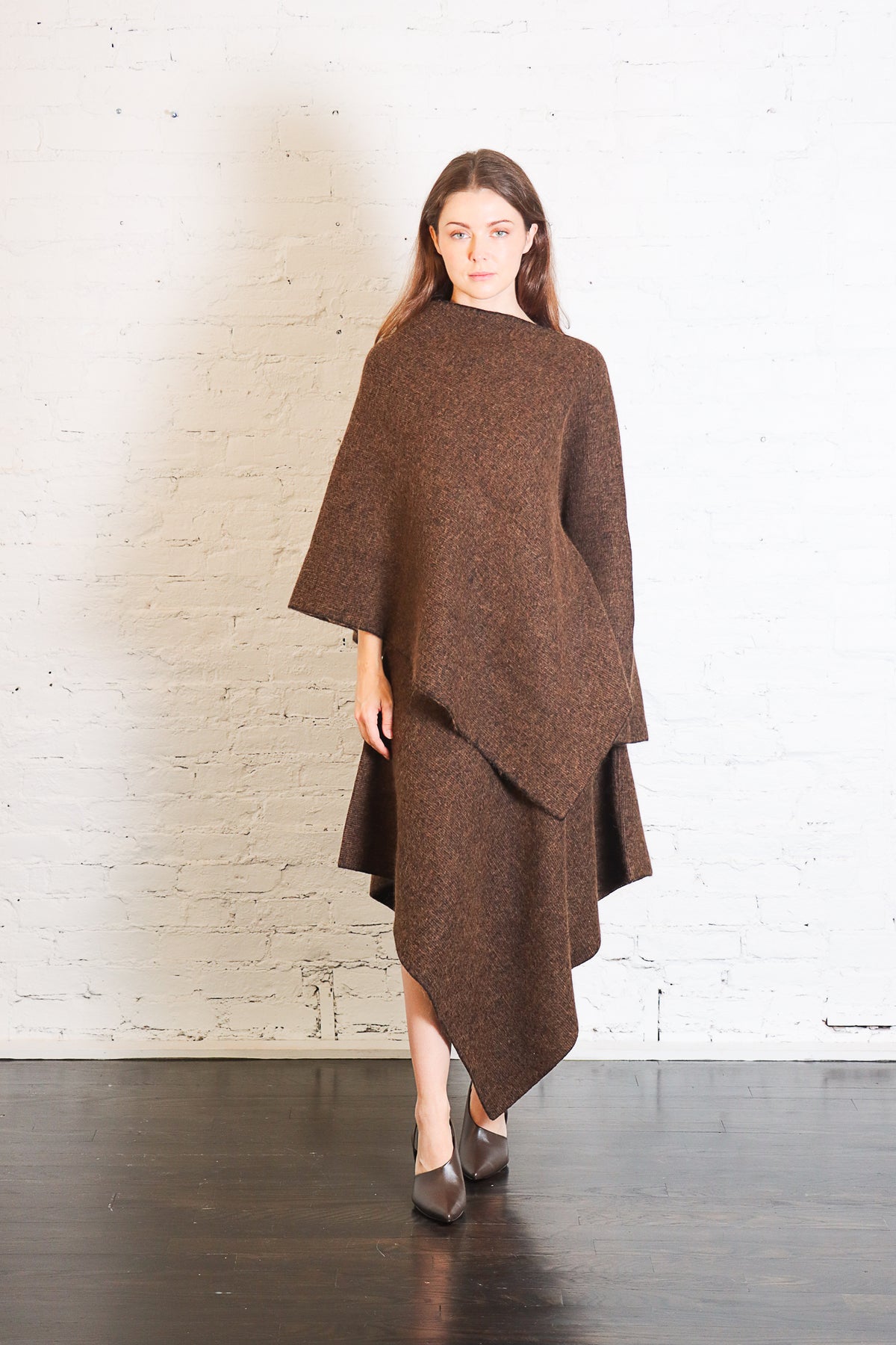 Manta Pullover in Rust Marl by Lauren Manoogian