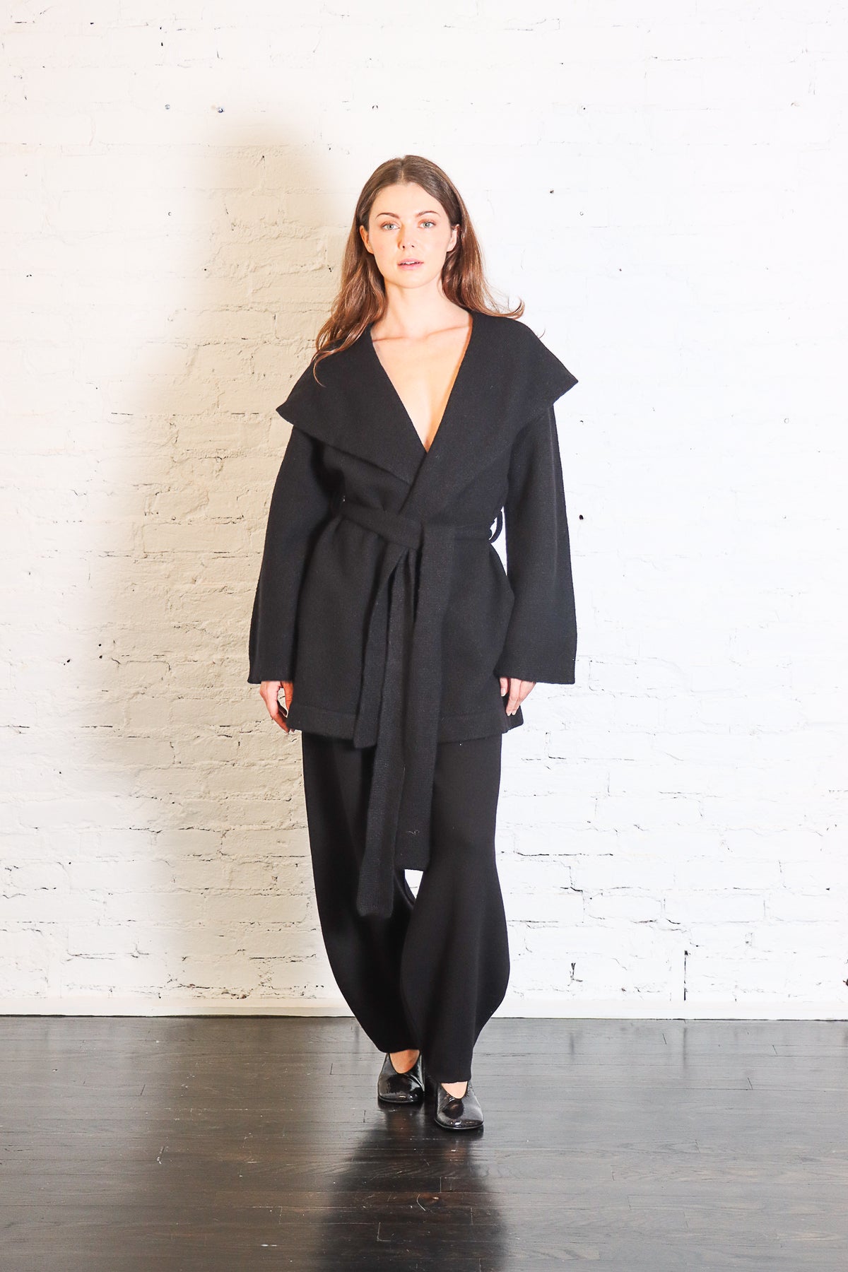 Venn Cardigan in Black by Lauren Manoogian
