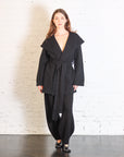 Venn Cardigan in Black by Lauren Manoogian