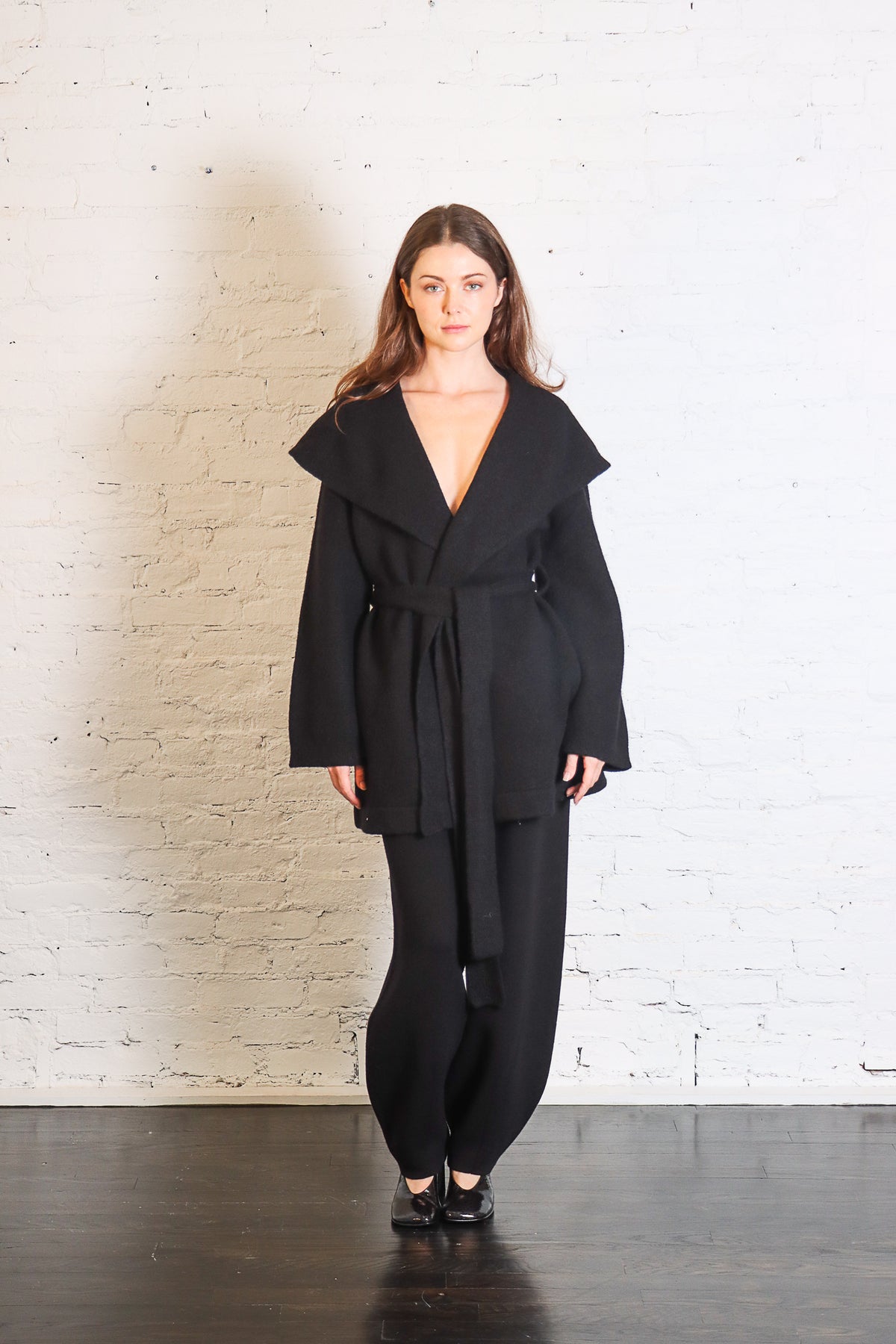 Venn Cardigan in Black by Lauren Manoogian