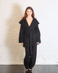 Venn Cardigan in Black by Lauren Manoogian