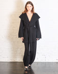 Venn Cardigan in Black by Lauren Manoogian
