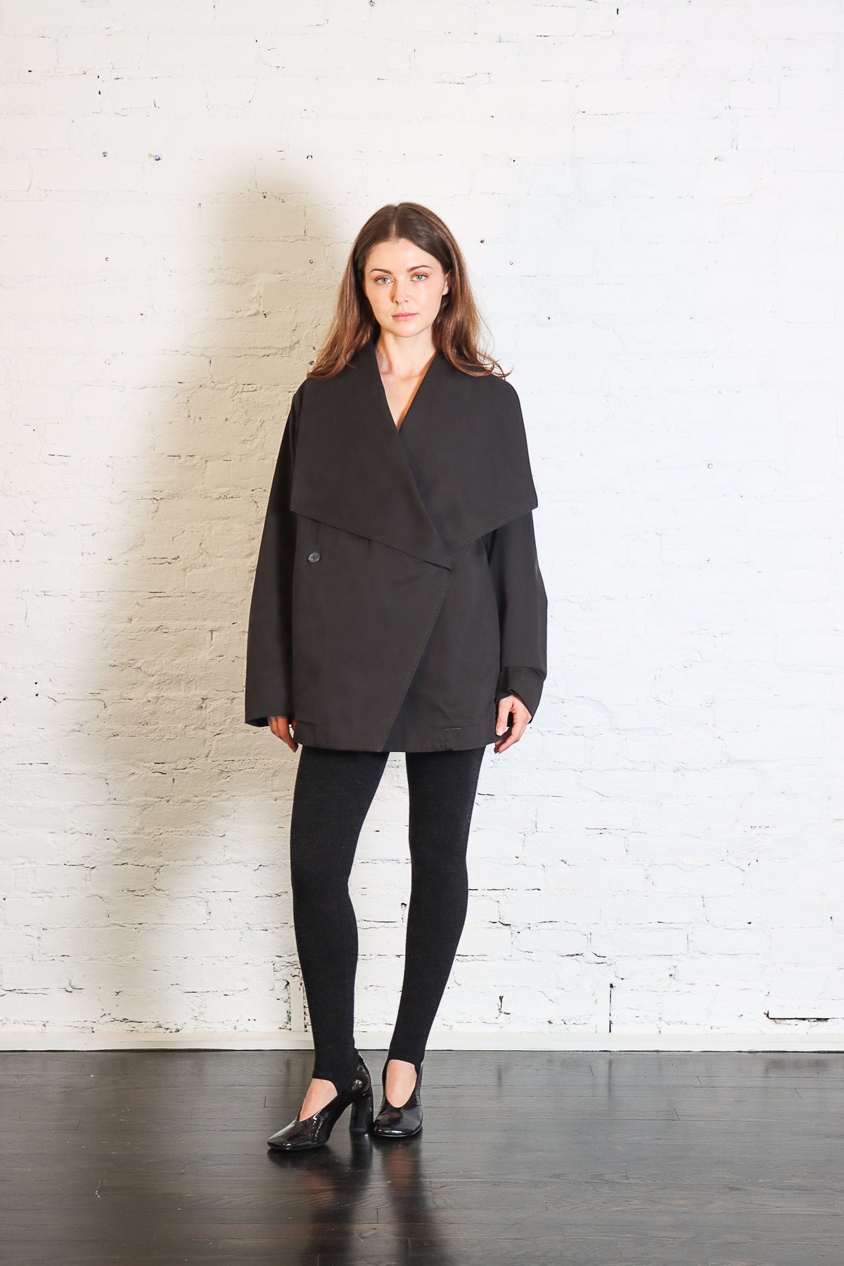 Planes Jacket in Sumi by Lauren Manoogian