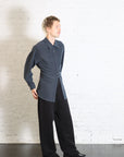 Soft Fluid Blouse in Notte by Alysi