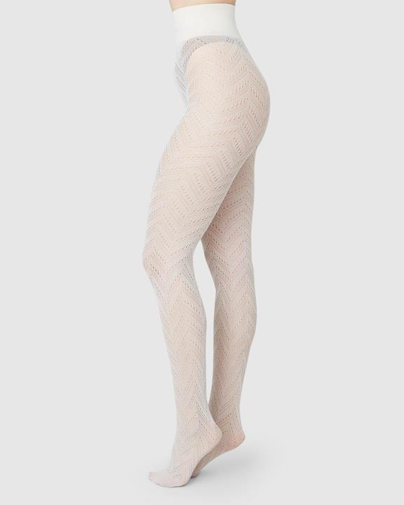 Ina Pointelle Tights in Ivory by Swedish Stockings-Swedish Stockings-Idlewild-Cincinnati
