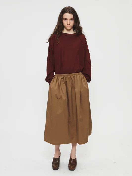 Inside Out L/S Raglan Top in Bordeaux by 6397-6397-Idlewild-Cincinnati