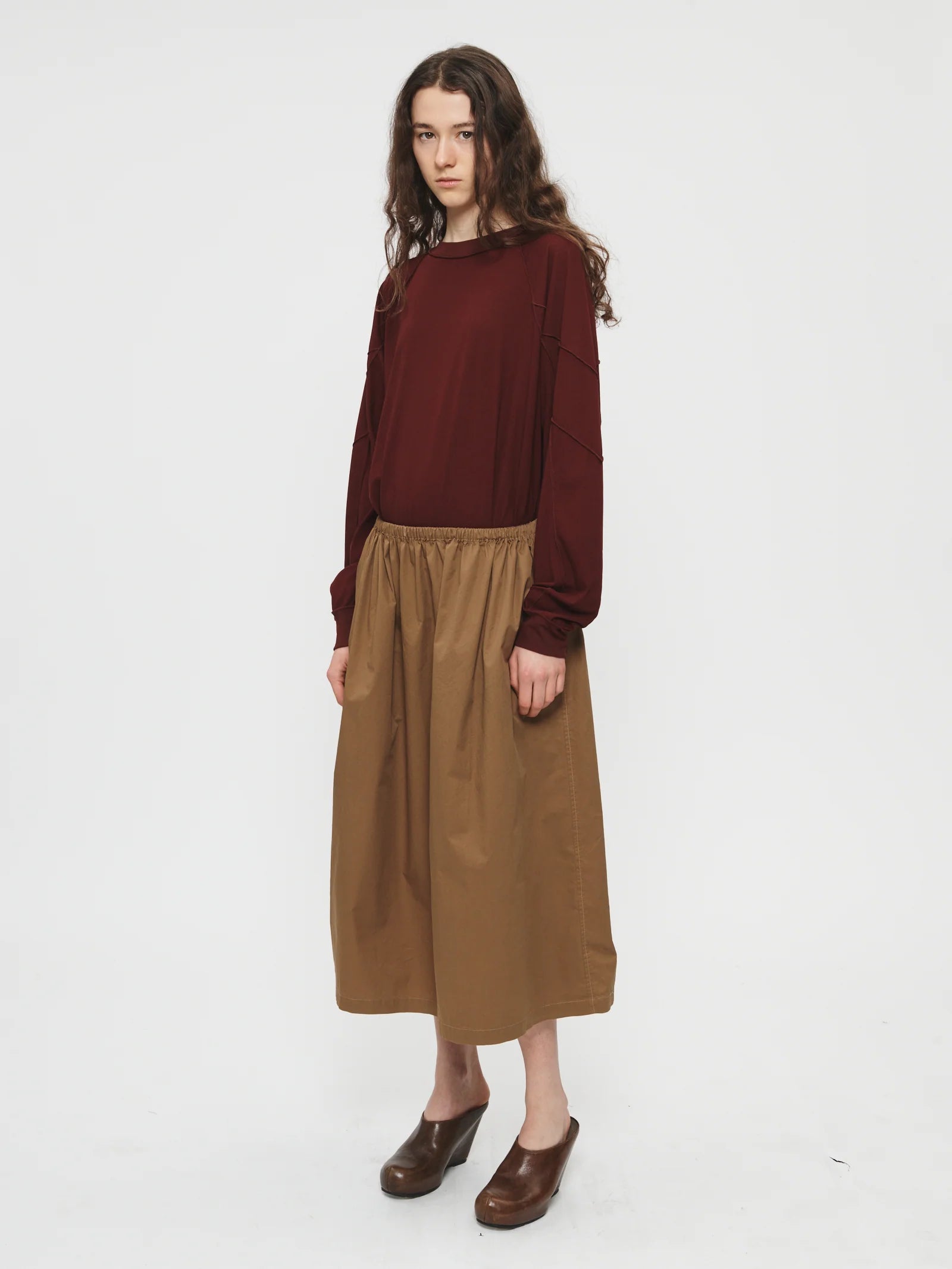 Inside Out L/S Raglan Top in Bordeaux by 6397-6397-Idlewild-Cincinnati