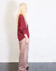 Inside Out L/S Raglan Top in Bordeaux by 6397-6397-Idlewild-Cincinnati