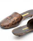 Iris Micro Mule in Snake by Lucasheva-Lucasheva-Idlewild-Cincinnati