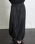 Italian Sporty Nylon Maxi Anorak Skirt in Black by Tibi-Tibi-Idlewild-Cincinnati