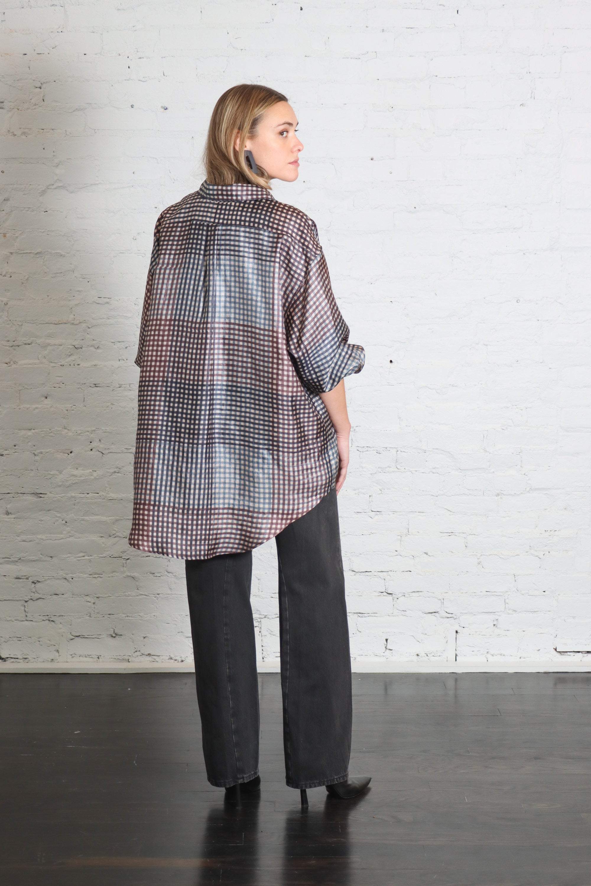 Ivins Shirt in Juniper by Rachel Comey-Tops-Rachel Comey-Idlewild