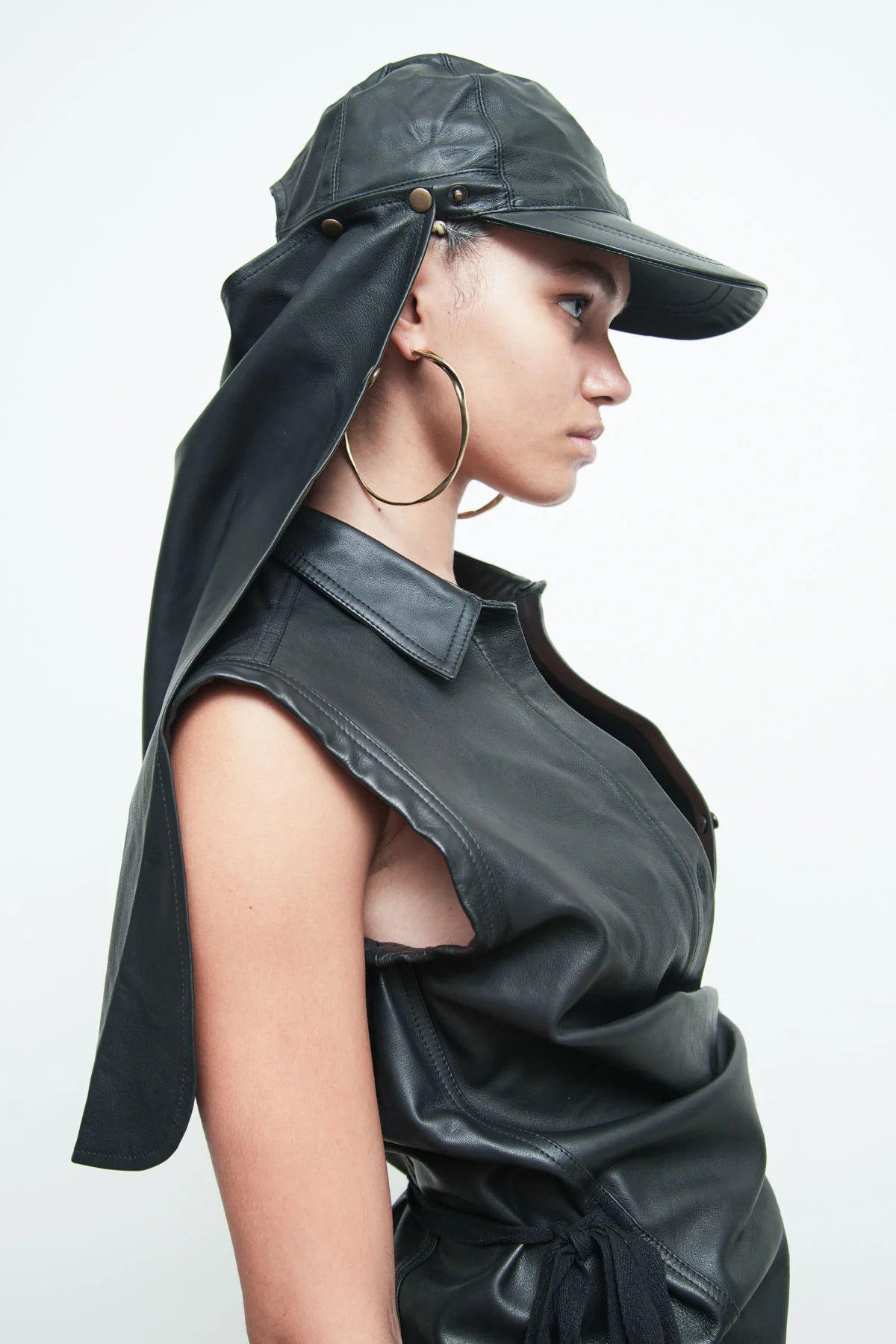 Jasper Cap in Black by Nicholas K-Nicholas K-Idlewild-Cincinnati