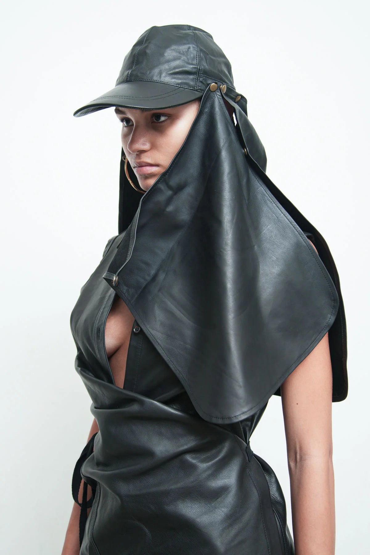 Jasper Cap in Black by Nicholas K-Nicholas K-Idlewild-Cincinnati